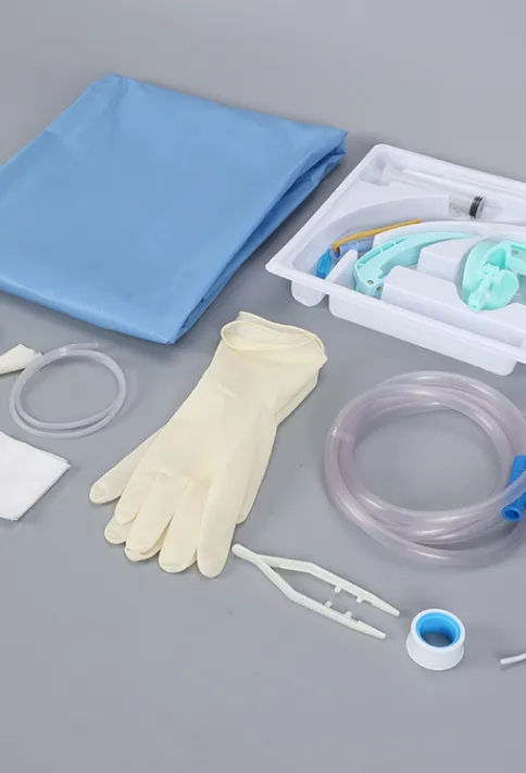 Eldobható endotracheális intubációs készlet